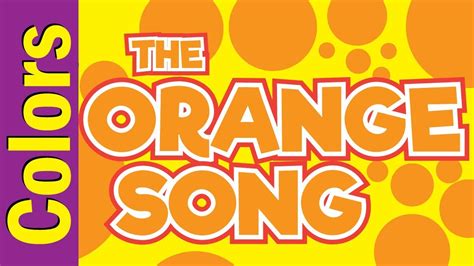 orange color song